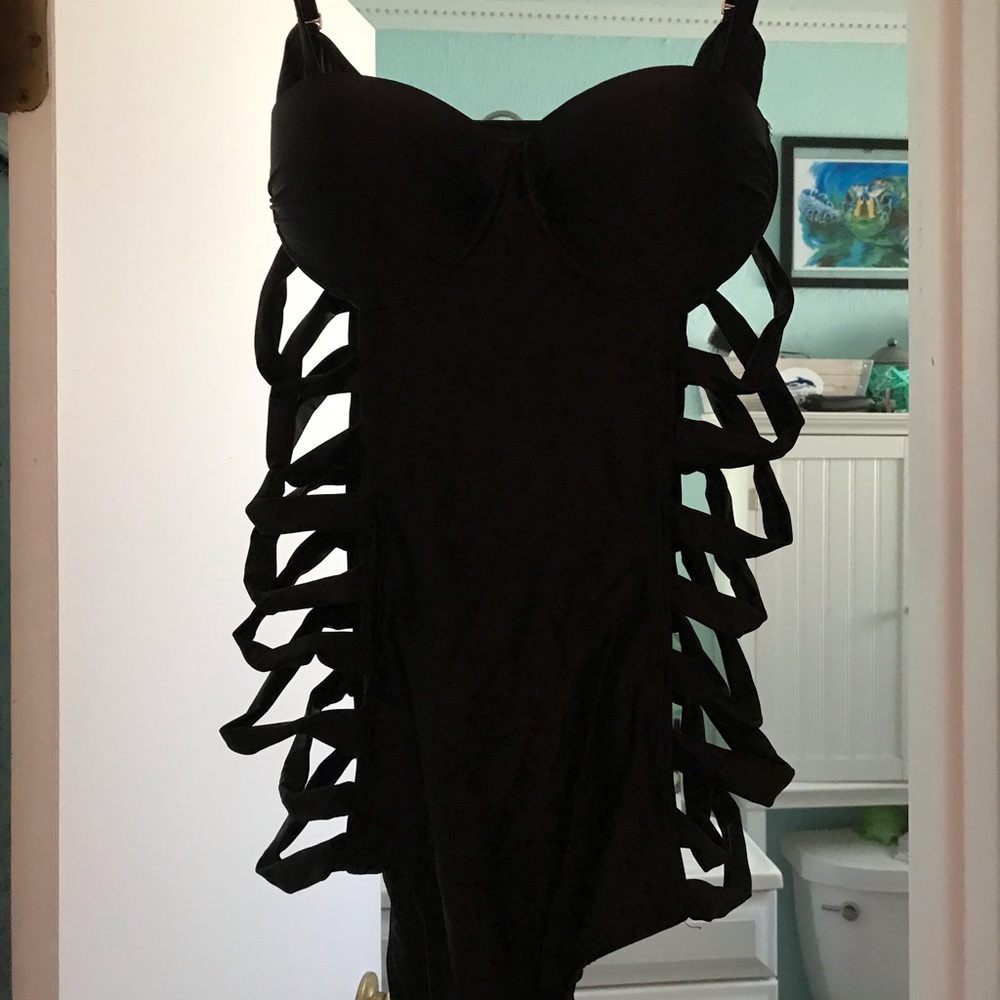 Black one piece